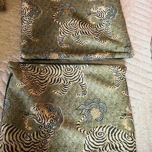 Custom Clarence House Tibet Pillowcases (2)